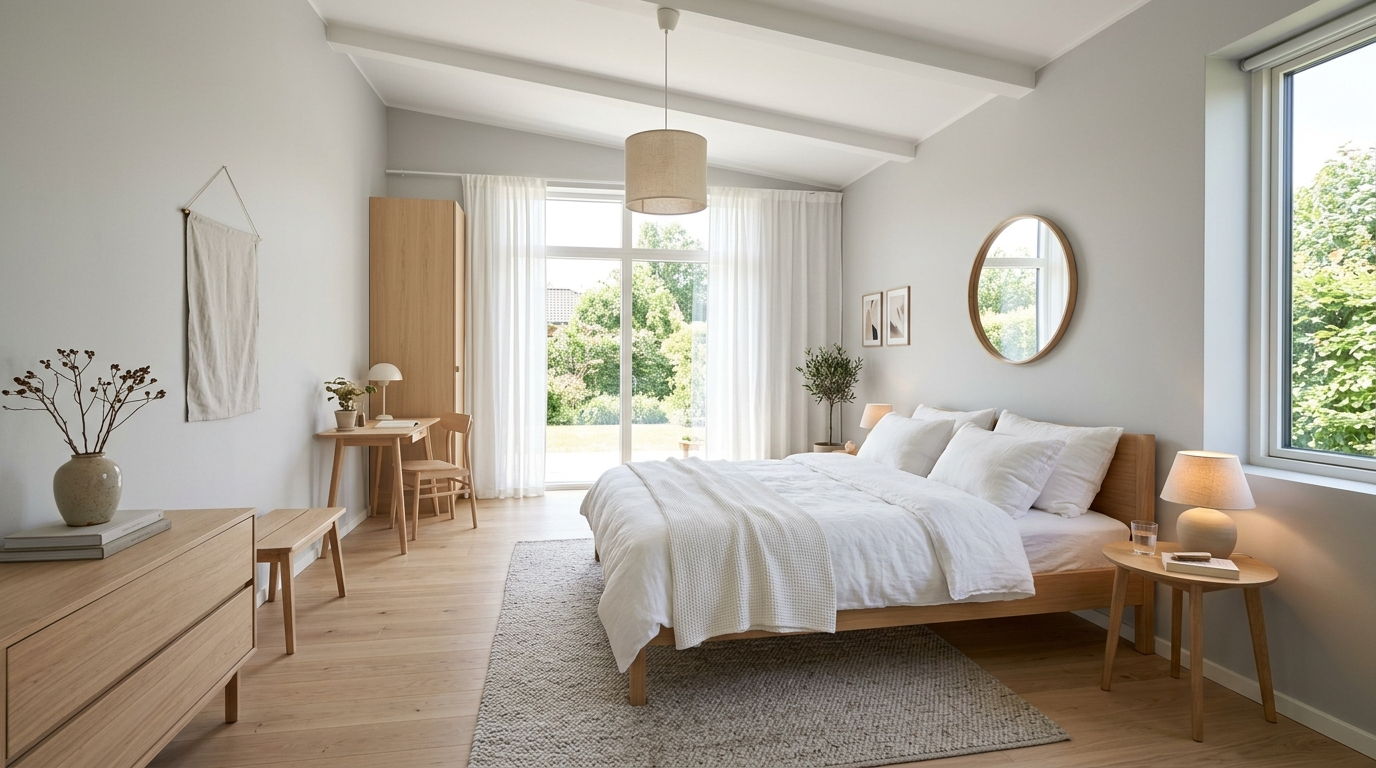 Pick modern lighting with clean lines